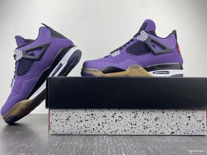 HYPE LN4 Family) Scott Purple and Retro Jordan 766296 (Friends 4 Travis 0506